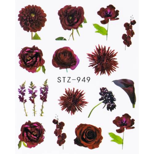 Tatuaj Unghii LUXORISE Flower Dinasty - STZ-949