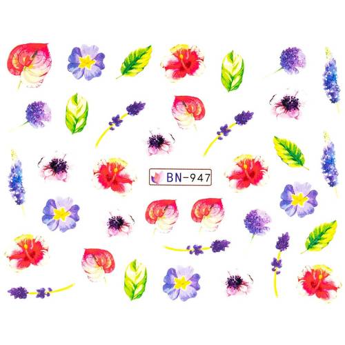 Tatuaj Unghii LUXORISE Flower Secrets - BN-947