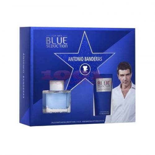 Antonio banderas blue seduction edt 50 ml + after shave balsam 75 ml set