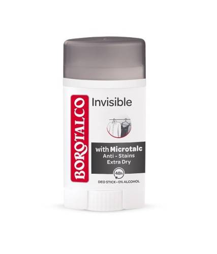 Borotalco invisible microtalc deodorant antiperspirant stick