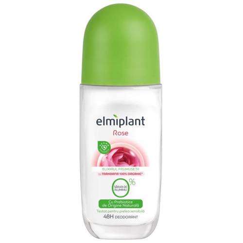 Elmiplant antiperspirant deo roll-on rose 48h
