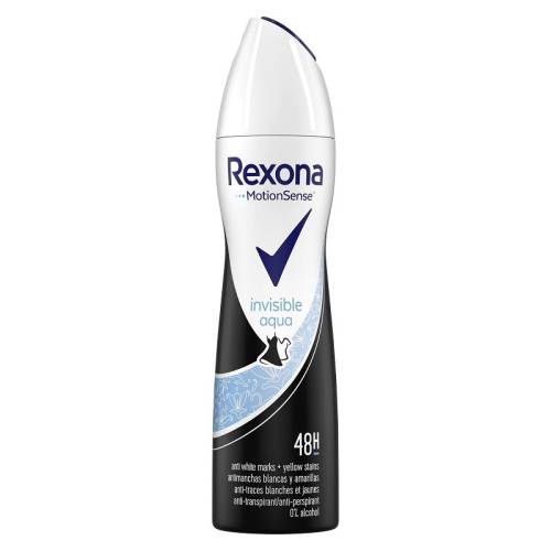 Rexona motionsense invisible aqua antiperspirant deo spray women